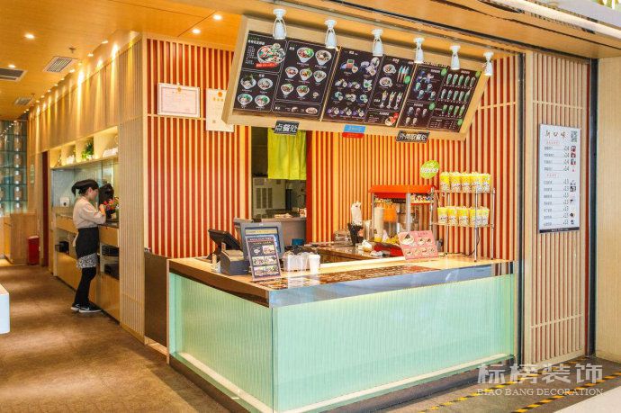 布蘭諾奶茶門店裝修奶茶店裝修公司怎樣選？